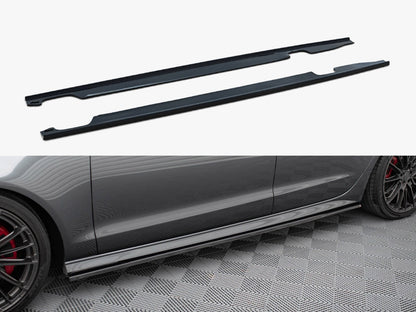Maxton Design Side Skirts Diffusers Audi S6 / A6 S-Line / A6 C7 FL