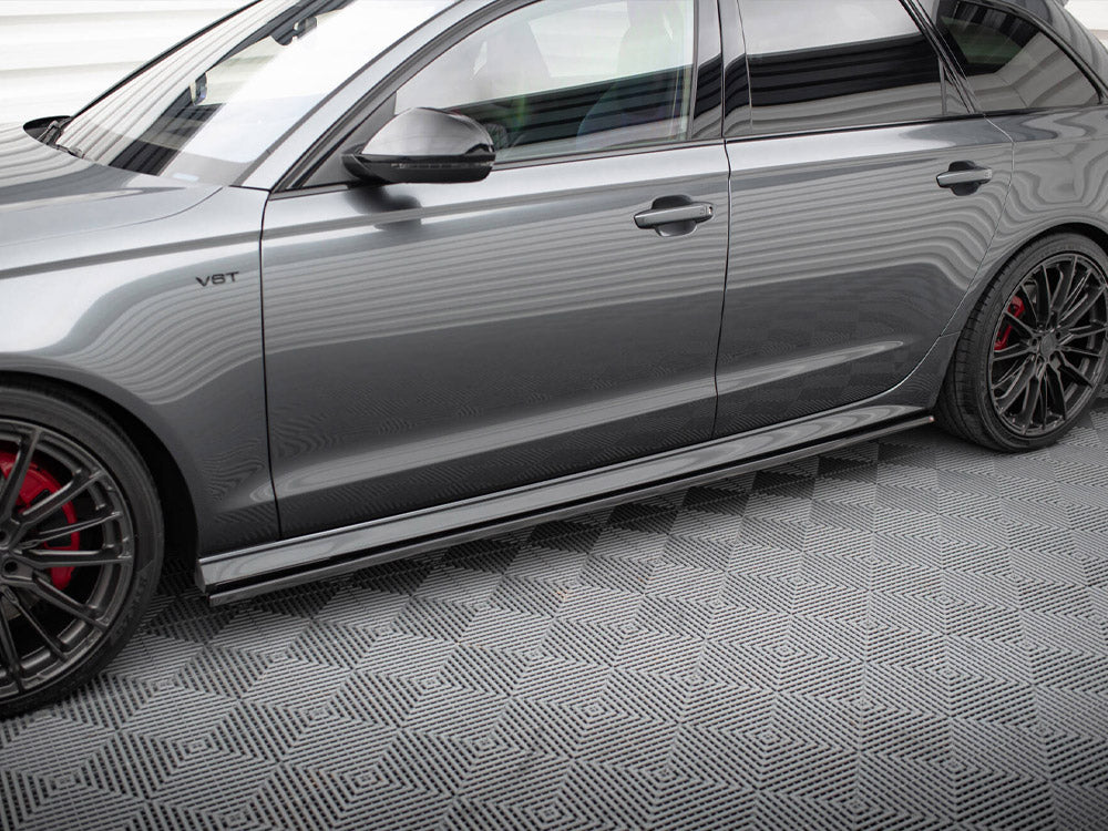 Maxton Design Side Skirts Diffusers Audi S6 / A6 S-Line / A6 C7 FL