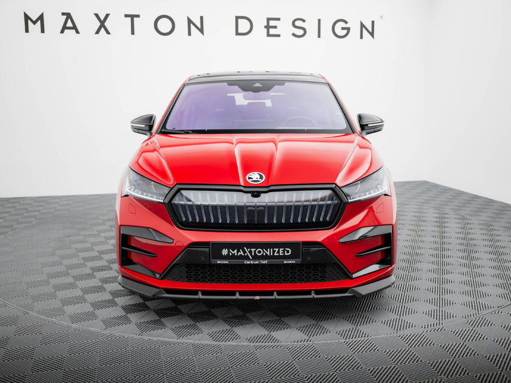 Maxton Design Front Splitter Skoda Enyaq Coupe iV
