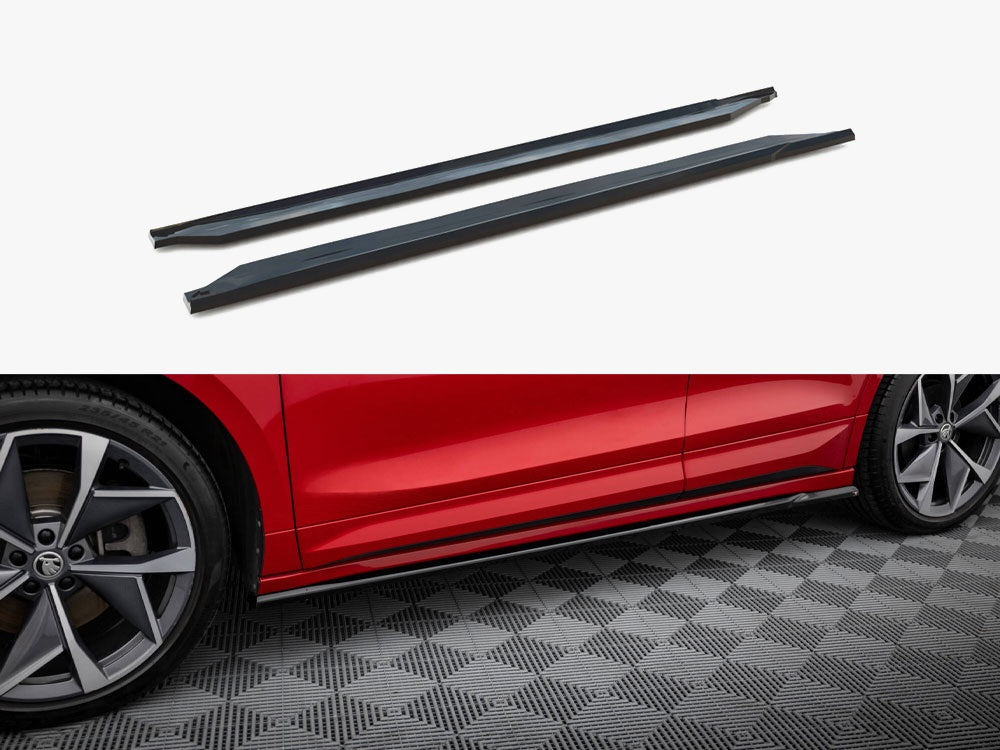 Maxton Design Side Skirts Diffusers Skoda Enyaq Coupe iV
