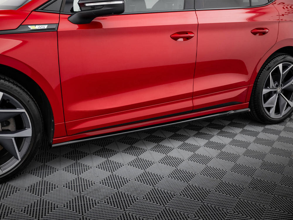 Maxton Design Side Skirts Diffusers Skoda Enyaq Coupe iV
