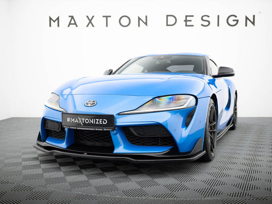 Maxton Design Front Splitter V.2 Toyota Supra Mk5