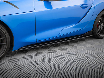 Maxton Design Side Skirts Diffusers V.1 Toyota Supra Mk5