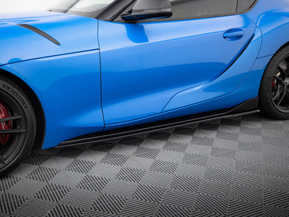 Maxton Design Side Skirts Diffusers V.2 Toyota Supra Mk5