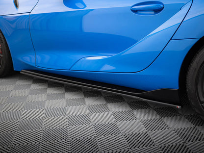 Maxton Design Side Skirts Diffusers V.2 Toyota Supra Mk5 - Carbon Look