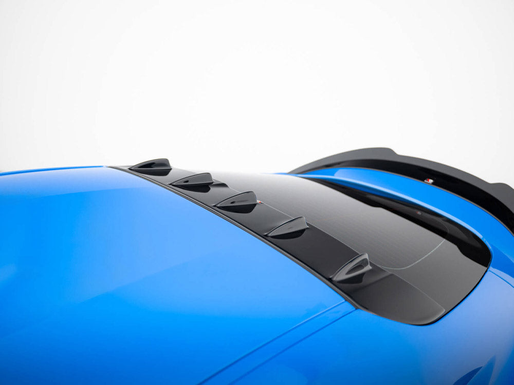 Maxton Design Rear Window Extension Toyota Supra Mk5 - Textured