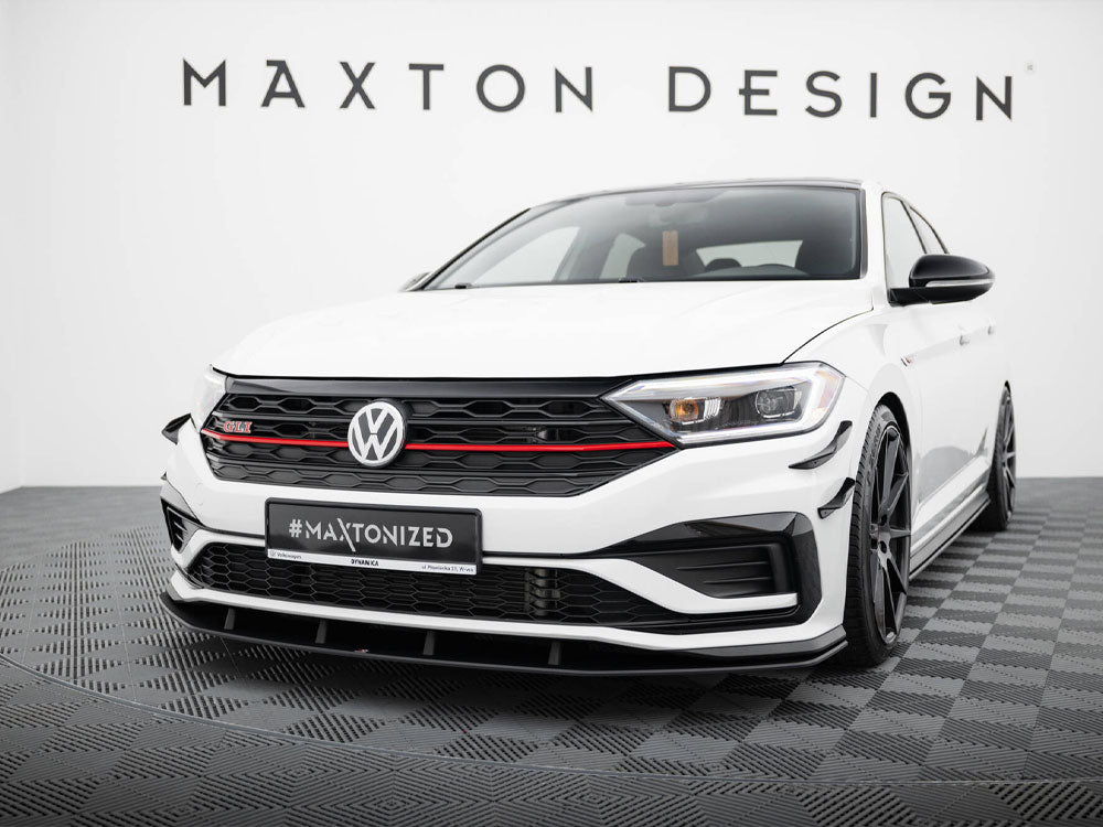 Maxton Design Street PRO Front Splitter Volkswagen Jetta GLI Mk7
