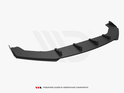 Maxton Design Street PRO Front Splitter + Flaps Volkswagen Jetta GLI Mk7