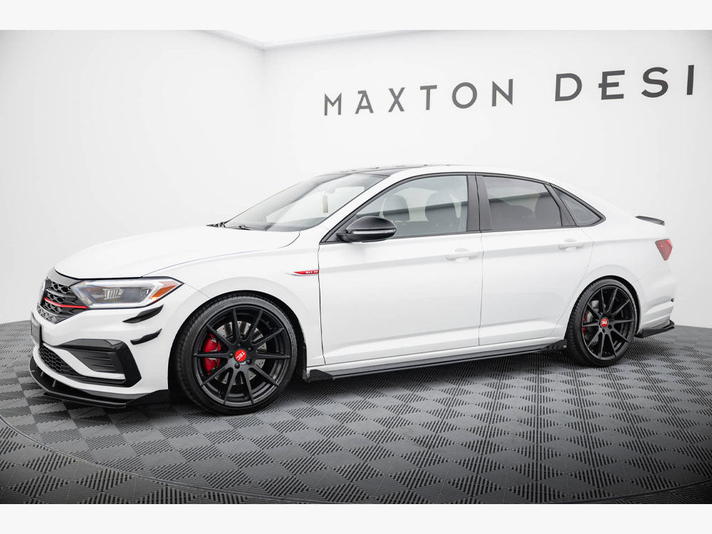 Maxton Design Street PRO Side Skirts Diffusers + Flaps Volkswagen Jetta GLI Mk7