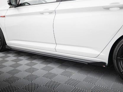 Maxton Design Street PRO Side Skirts Diffusers + Flaps Volkswagen Jetta GLI Mk7