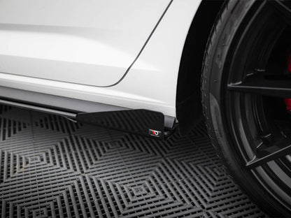 Maxton Design Street PRO Side Skirts Diffusers + Flaps Volkswagen Jetta GLI Mk7