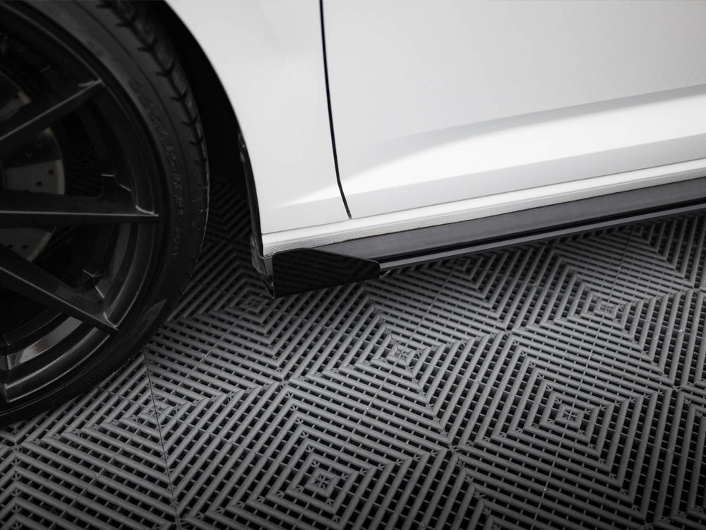Maxton Design Street PRO Side Skirts Diffusers + Flaps Volkswagen Jetta GLI Mk7