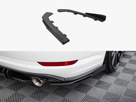 Maxton Design Street Pro Rear Side Splitters + Flaps Volkswagen Jetta GLI Mk7