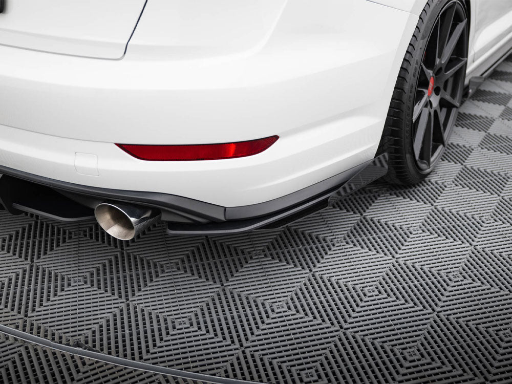 Maxton Design Street Pro Rear Side Splitters + Flaps Volkswagen Jetta GLI Mk7