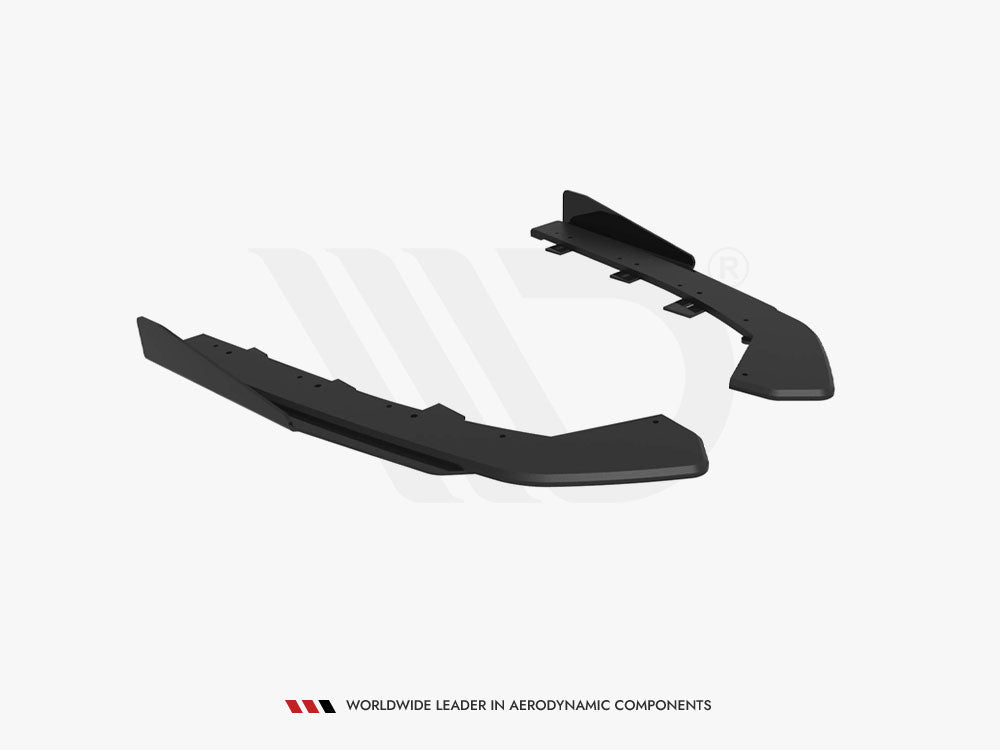 Maxton Design Street Pro Rear Side Splitters + Flaps Volkswagen Jetta GLI Mk7