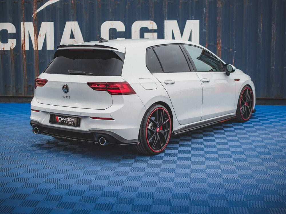 Maxton Design Rear Side Splitters V.1 Volkswagen Golf GTI / GTE / GTD Mk8