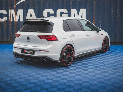 Maxton Design Rear Side Splitters V.1 Volkswagen Golf GTI / GTE / GTD Mk8