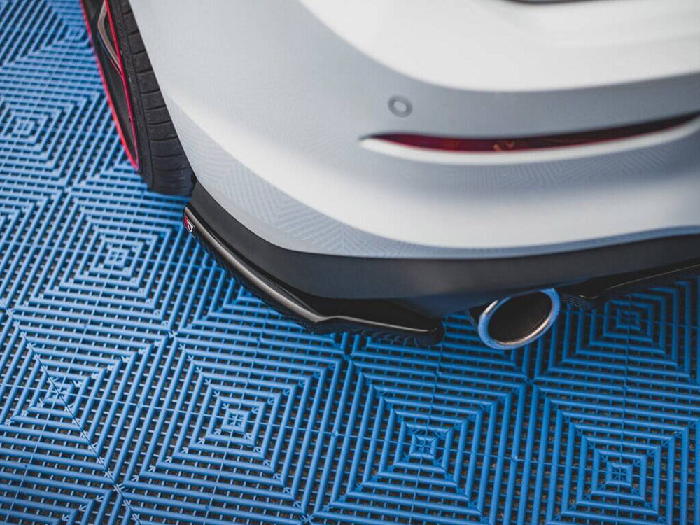 Maxton Design Rear Side Splitters V.1 Volkswagen Golf GTI / GTE / GTD Mk8 - Carbon Look