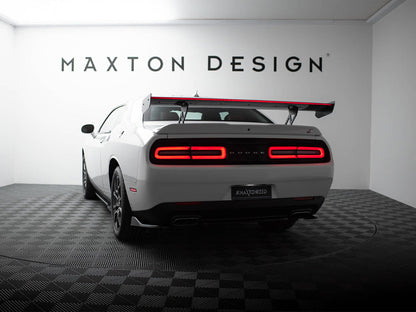 Maxton Design Carbon Spoiler + LED Dodge Challenger Mk3