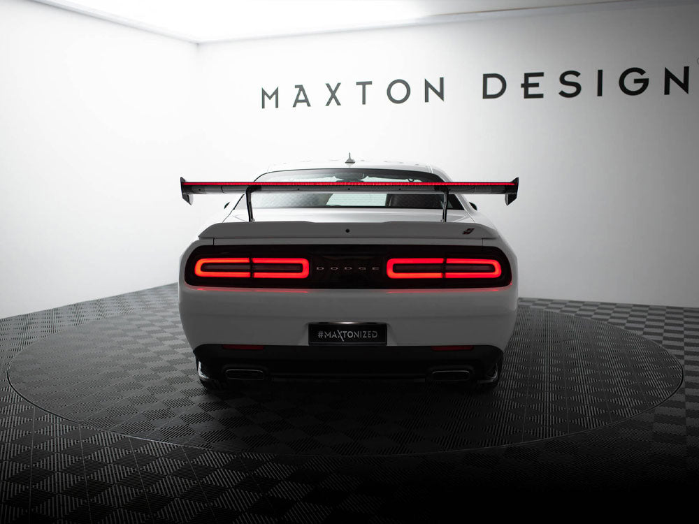 Maxton Design Carbon Spoiler + LED Dodge Challenger Mk3