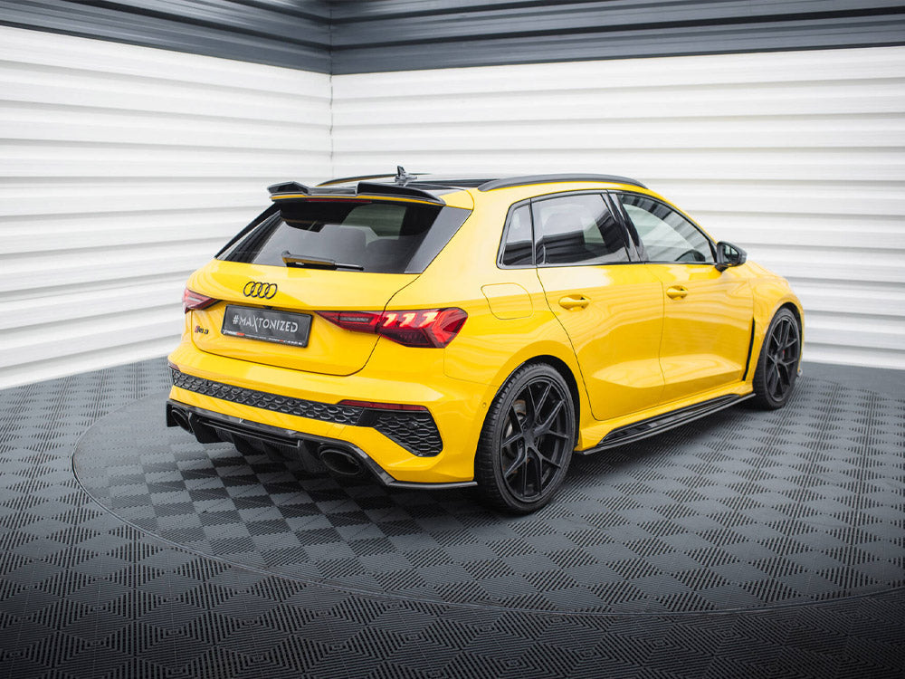 Maxton Design Carbon Fiber Rear Side Splitters Audi RS3 Sportback 8Y