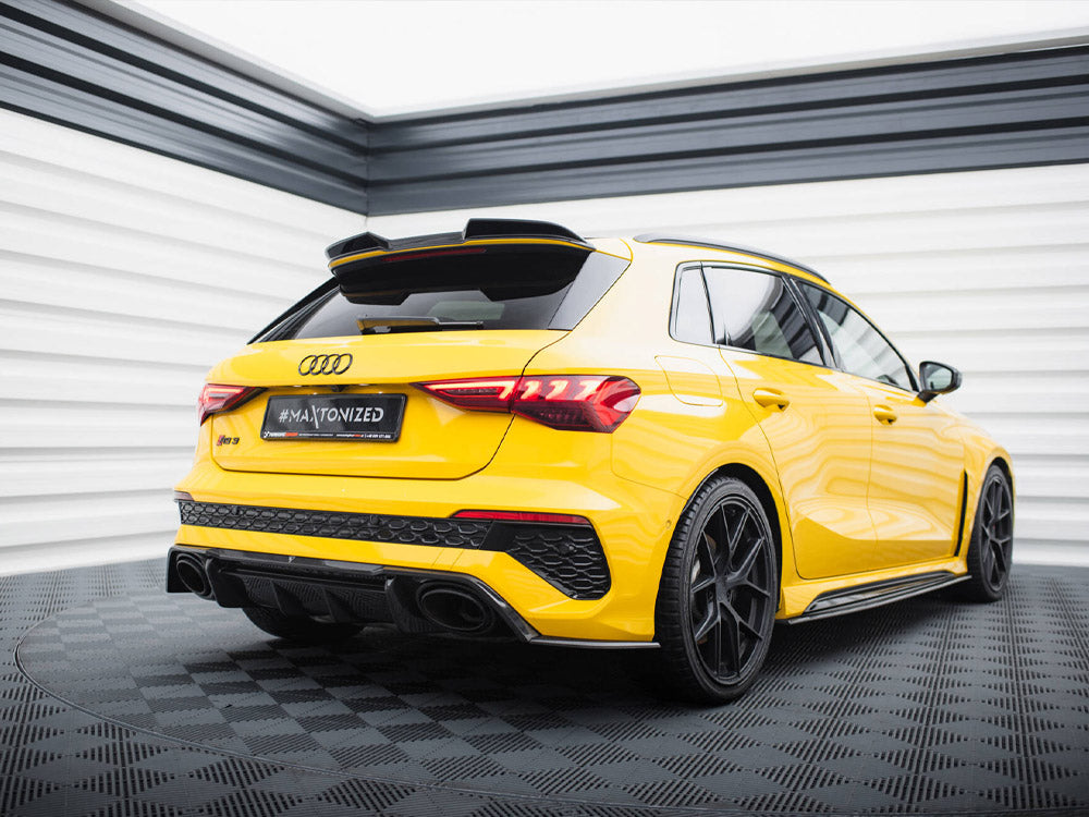 Maxton Design Carbon Fiber Rear Side Splitters Audi RS3 Sportback 8Y