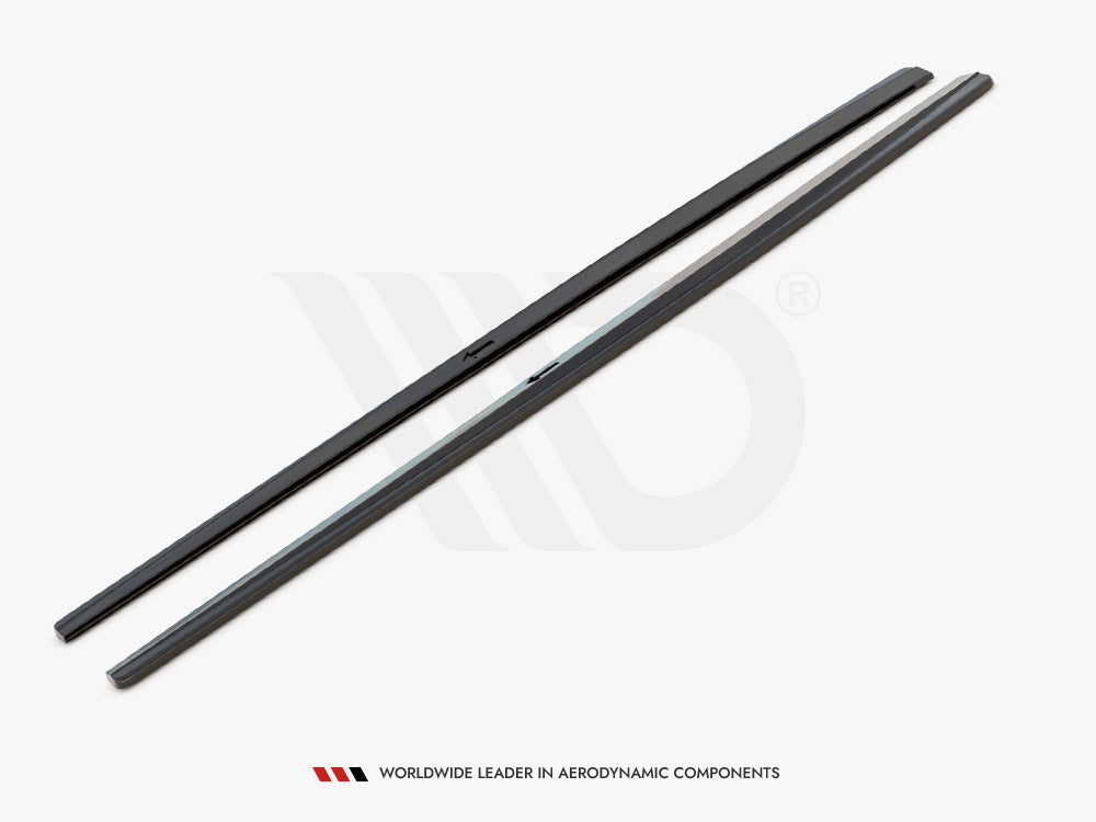 Maxton Design Side Skirts Diffusers V.1 Audi S3 / A3 S-Line 8V / 8V FL Sedan (2013-2020)