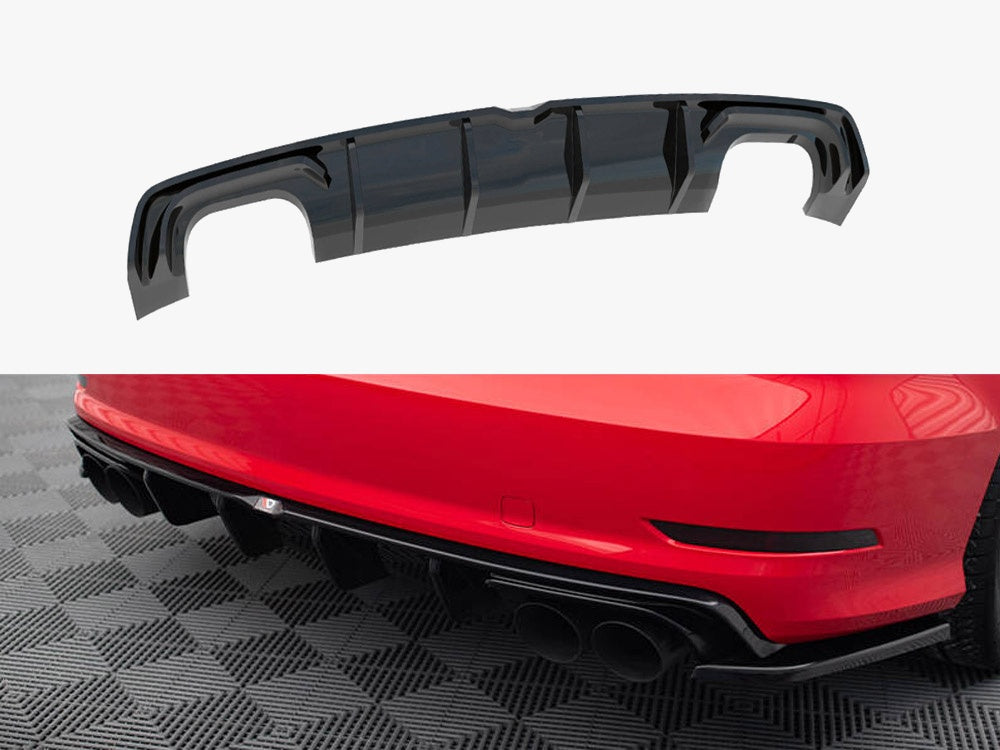 Maxton Design Rear Valance Audi S3 Sedan 8V (2013-2016)