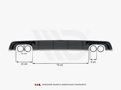 Maxton Design Rear Valance Audi S3 Sedan 8V (2013-2016)
