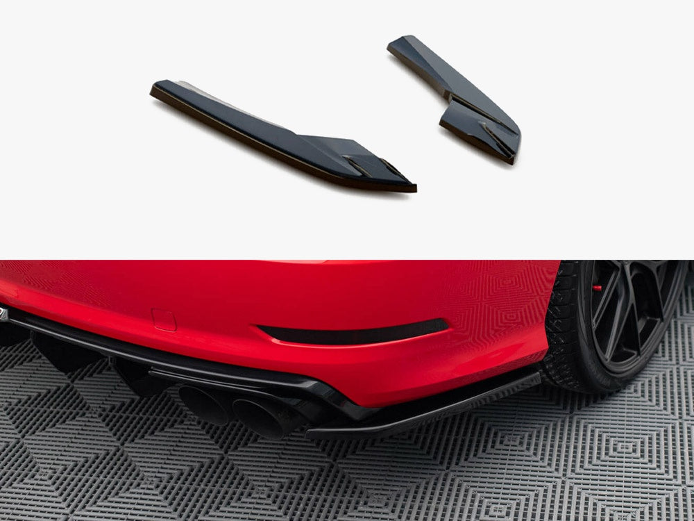 Maxton Design Rear Side Splitters Audi S3 Sedan 8V (2013-2016)