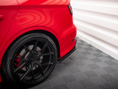 Maxton Design Rear Side Splitters Audi S3 Sedan 8V (2013-2016)