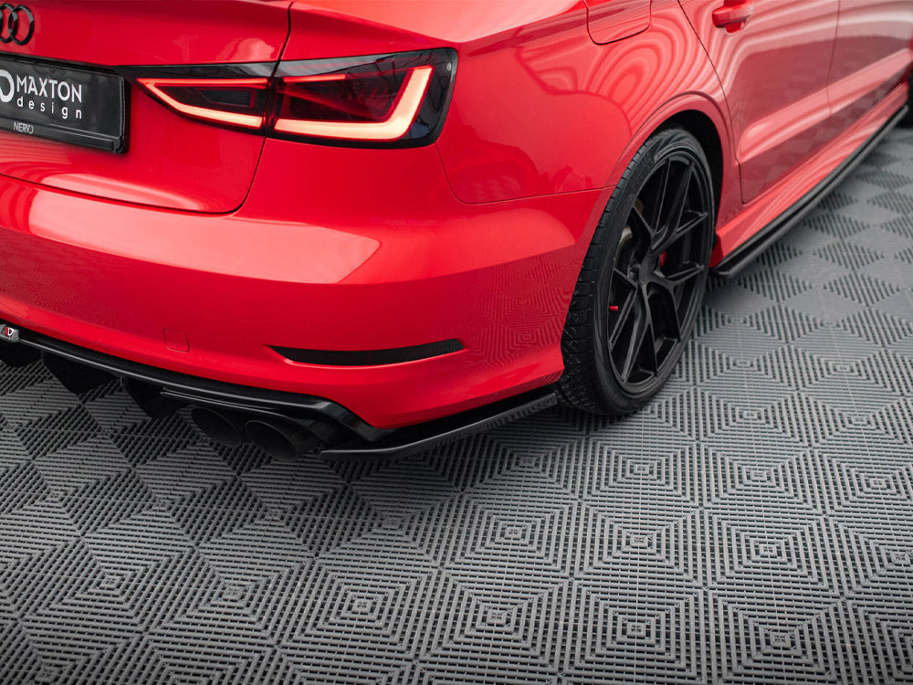 Maxton Design Rear Side Splitters Audi S3 Sedan 8V (2013-2016)