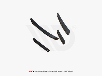 Maxton Design Front Bumper Wings (Canards) Audi S3 / A3 S-Line 8V Sedan / Cabrio