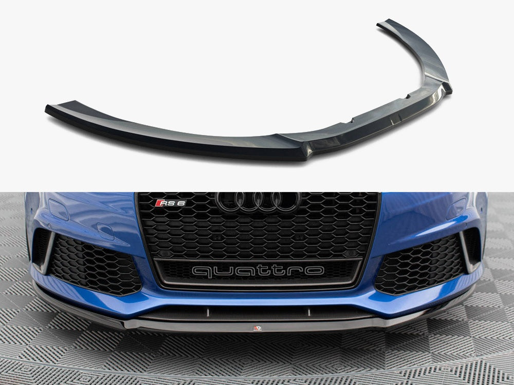 Maxton Design Front Splitter V.2 Audi RS6 C7