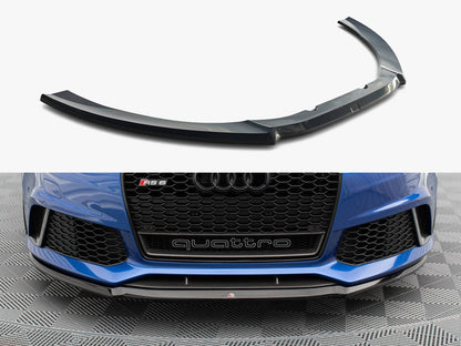 Maxton Design Front Splitter V.2 Audi RS6 C7