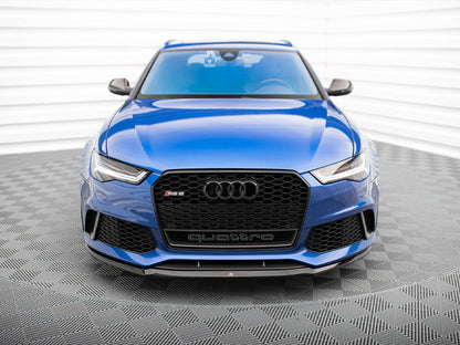 Maxton Design Front Splitter V.2 Audi RS6 C7