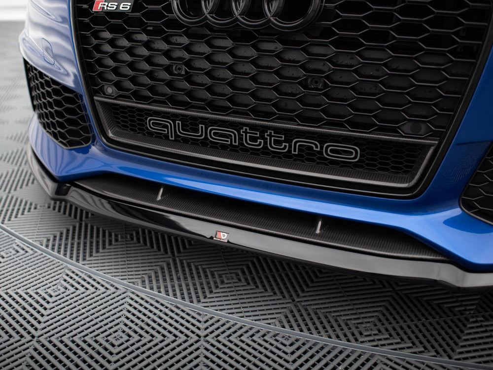 Maxton Design Front Splitter V.2 Audi RS6 C7