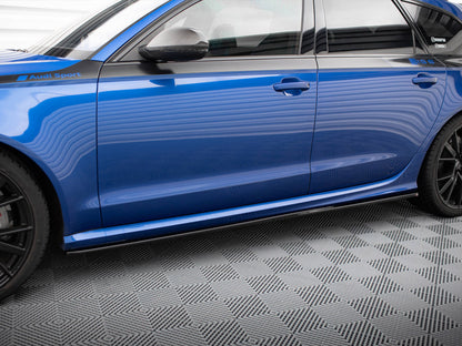 Maxton Design Side Skirts Diffusers V.2 Audi RS6 C7