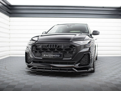 Maxton Design Front Splitter Audi SQ8 / Q8 S-Line Mk1 Facelift