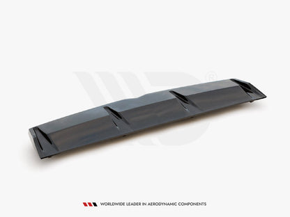 Maxton Design Central Rear Splitter (Vertical Bars) Hyundai I30 Mk3 N Fastback