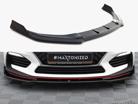 Maxton Design Front Splitter V.3 Hyundai I30 N Mk3 Hatchback / Fastback