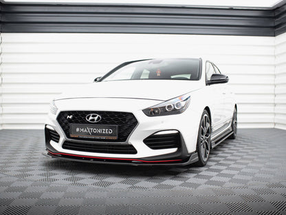Maxton Design Front Splitter V.3 Hyundai I30 N Mk3 Hatchback / Fastback