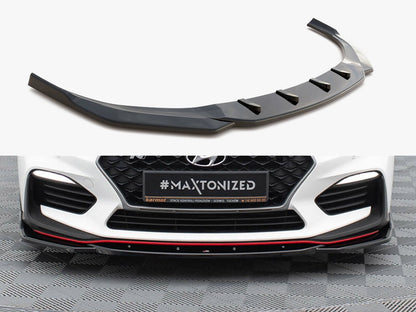 Maxton Design Front Splitter V.4 Hyundai I30 N Mk3 Hatchback / Fastback