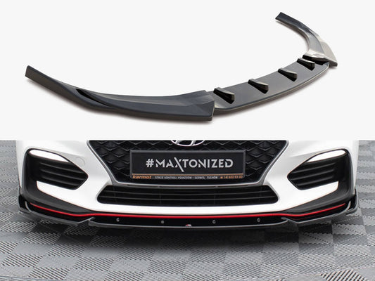 Maxton Design Front Splitter V.5 Hyundai I30 N Mk3 Hatchback / Fastback