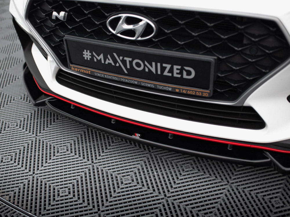 Maxton Design Front Splitter V.5 Hyundai I30 N Mk3 Hatchback / Fastback