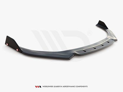 Maxton Design Front Splitter V.6 + Flaps Hyundai I30 N Mk3 Hatchback / Fastback
