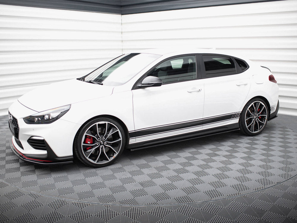 Maxton Design Side Skirts Diffusers V.1 Hyundai I30 N Mk3 Hatchback / Fastback