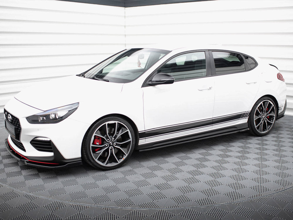 Maxton Design Side Skirts Diffusers V.4 Hyundai I30 N Mk3 / Mk3 FL Hatchback / Fastback