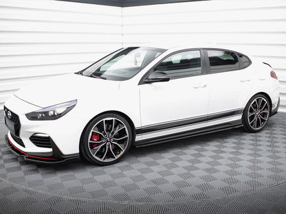 Maxton Design Side Skirts Diffusers V.4 Hyundai I30 N Mk3 / Mk3 FL Hatchback / Fastback