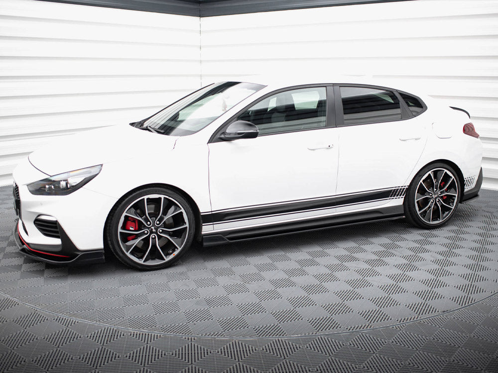 Maxton Design Side Skirts Diffusers V.5 Hyundai I30 N Mk3 / Mk3 FL Hatchback / Fastback